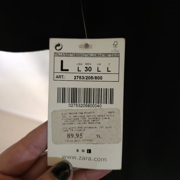 Zara black dress with cutout - Picture 5 of 5